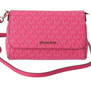 Jet Set Medium Convertible Pouchette Crossbody Electric Pink